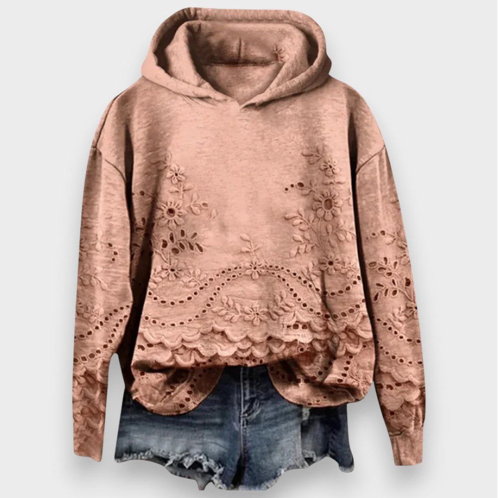 Alina | Pullover mit Spitzenverzierung