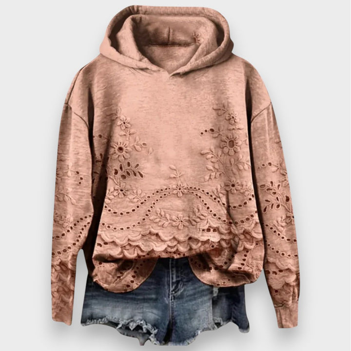 Alina | Pullover mit Spitzenverzierung