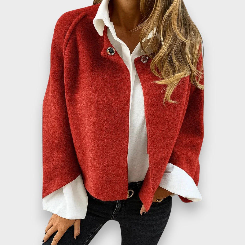 Amalia | Elegante warme kurze Jacke