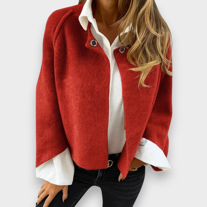 Amalia | Elegante warme kurze Jacke