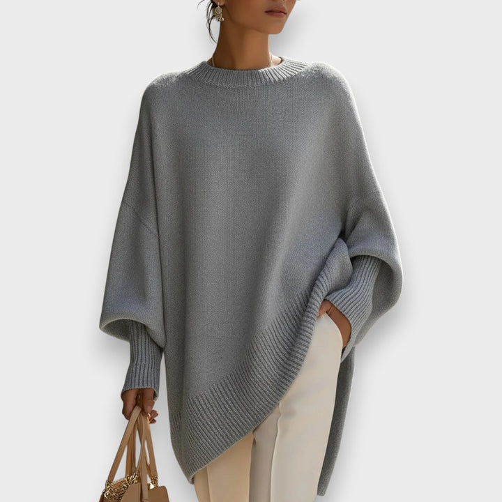 Rahel | Übergrosser Poncho-Pullover