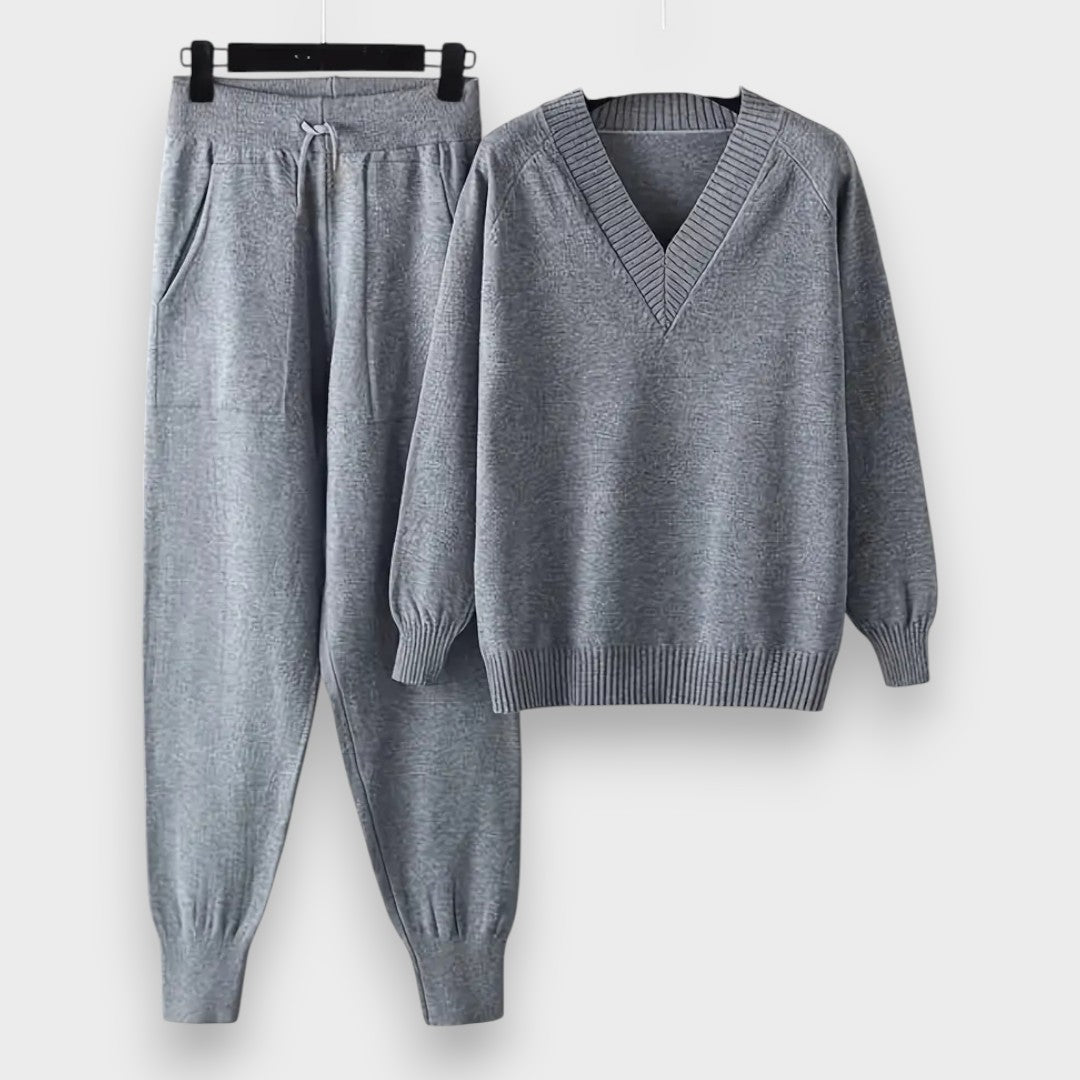 Marine | Zweiteiliges Set mit langen Ärmeln