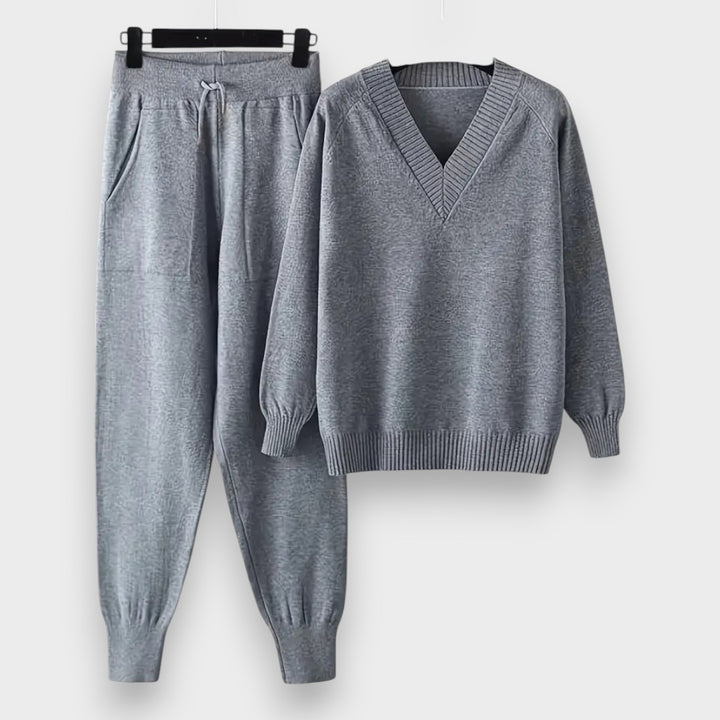 Marine | Zweiteiliges Set mit langen Ärmeln