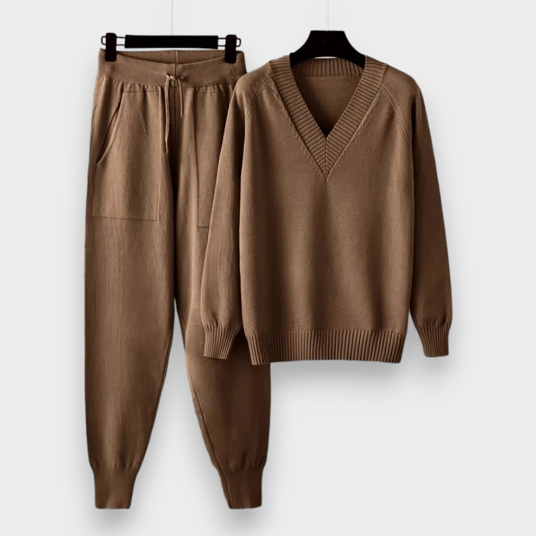 Marine | Zweiteiliges Set mit langen Ärmeln