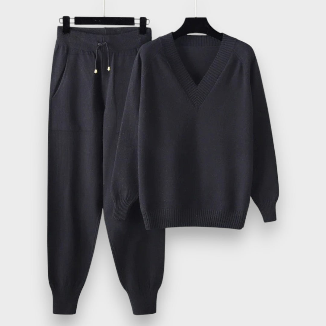 Marine | Zweiteiliges Set mit langen Ärmeln