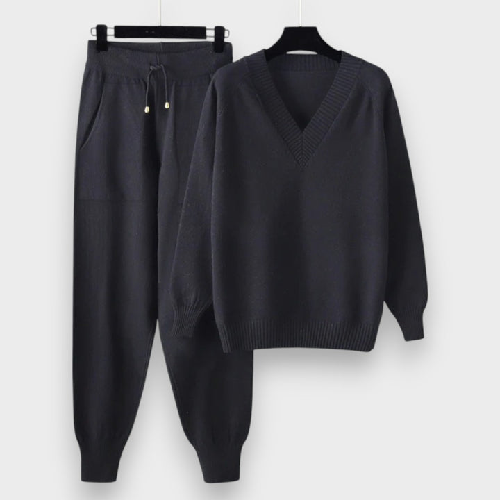 Marine | Zweiteiliges Set mit langen Ärmeln