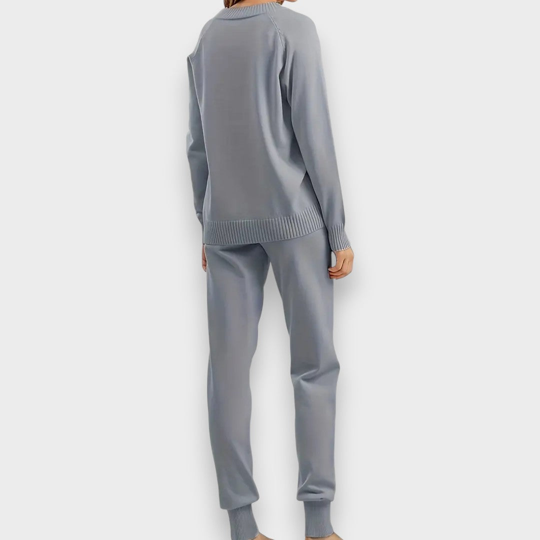 Marine | Zweiteiliges Set mit langen Ärmeln