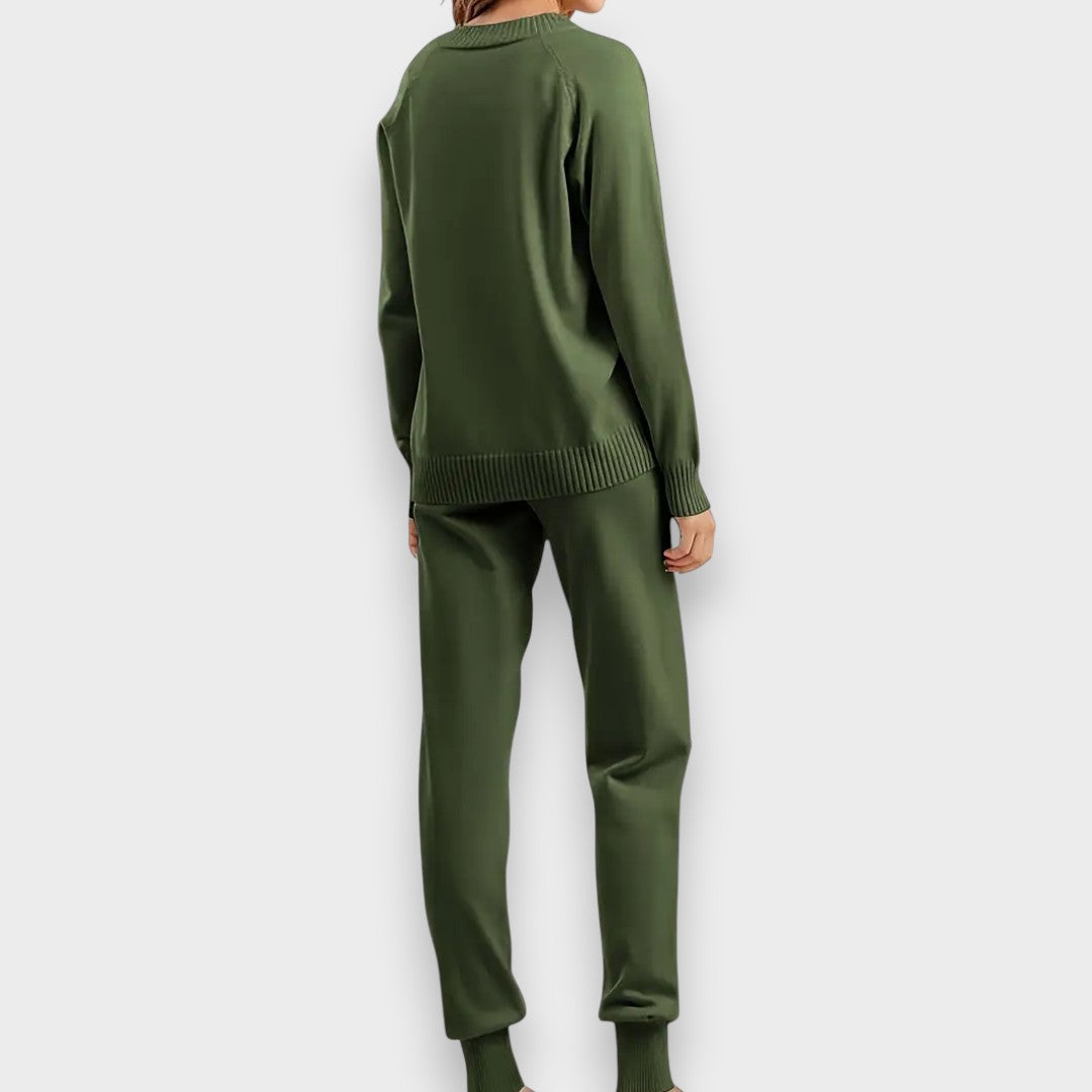 Marine | Zweiteiliges Set mit langen Ärmeln