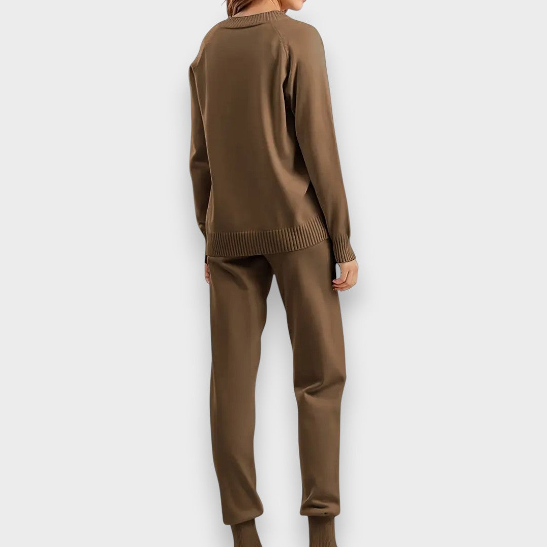 Marine | Zweiteiliges Set mit langen Ärmeln