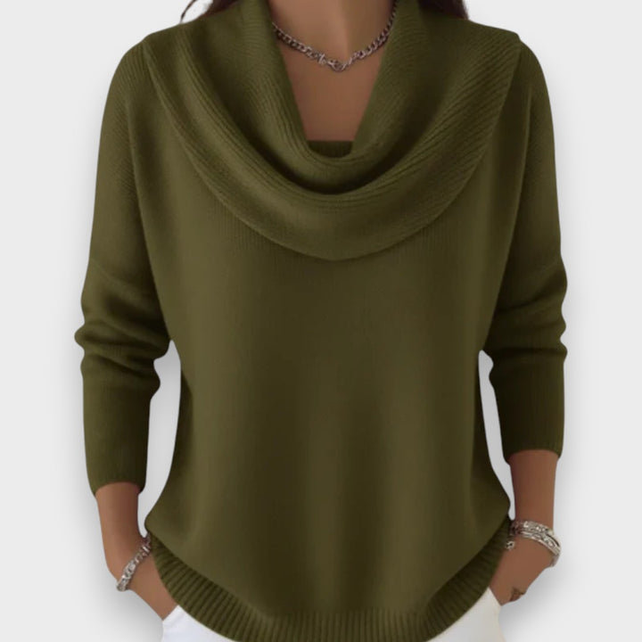 Nea | Pullover mit Kragen