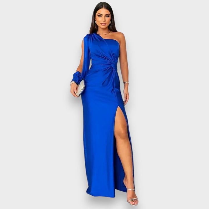 Zarra | Elegantes One-Shoulder-Maxikleid