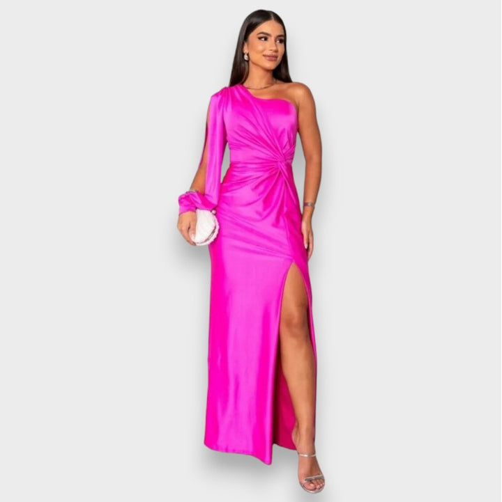 Zarra | Elegantes One-Shoulder-Maxikleid