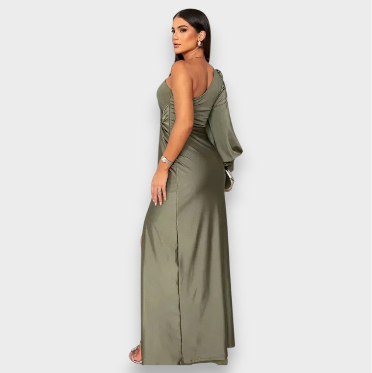 Zarra | Elegantes One-Shoulder-Maxikleid