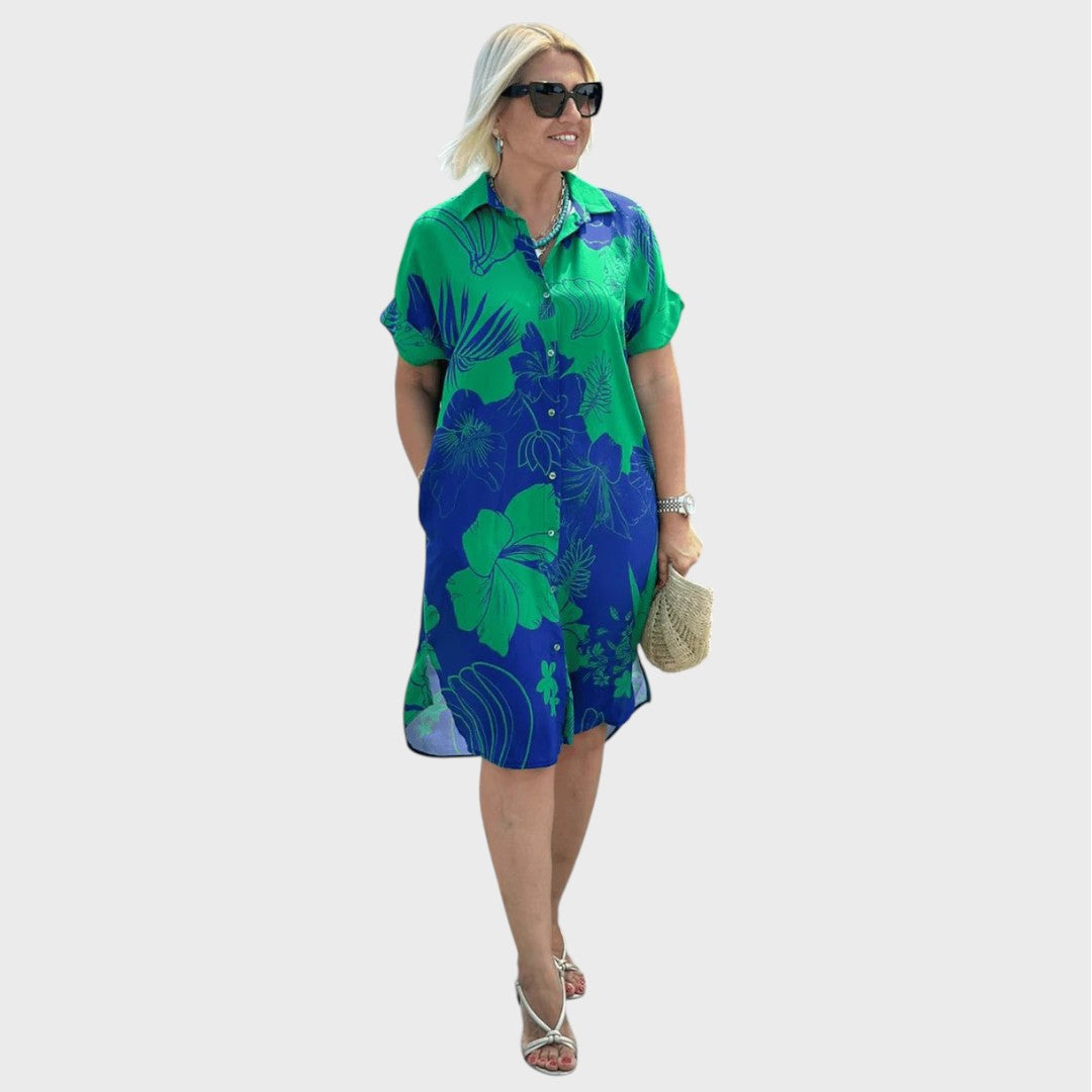 Naomi | Kleid mit Blumenmuster